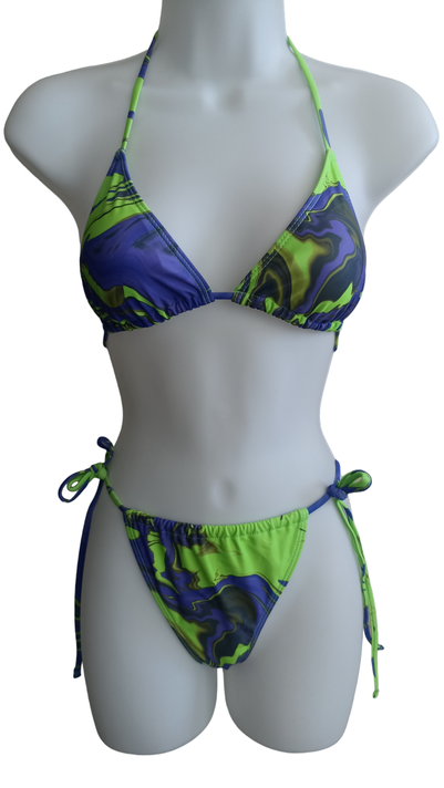Traje de Baño Estampado - 4 piezas -1
