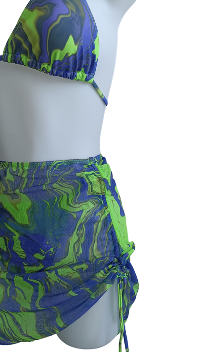 Traje de Baño Estampado - 4 piezas -7