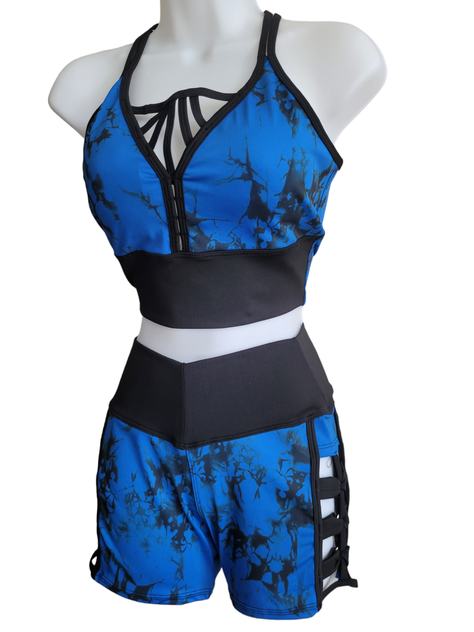 Conjunto deportivo para dama Peto y Short-2