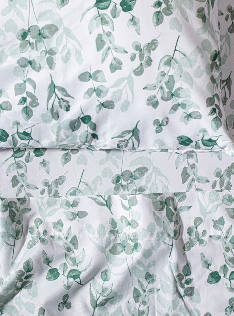 Pack 2 Sabanas Estampadas 2P Hojas Verde-1