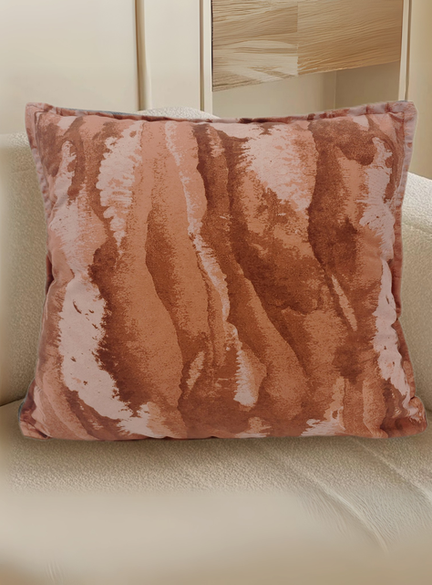 Cojin Estampado Terracota 45X45-3
