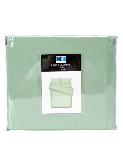 Sabanas Lisas 2P Verde Menta-3