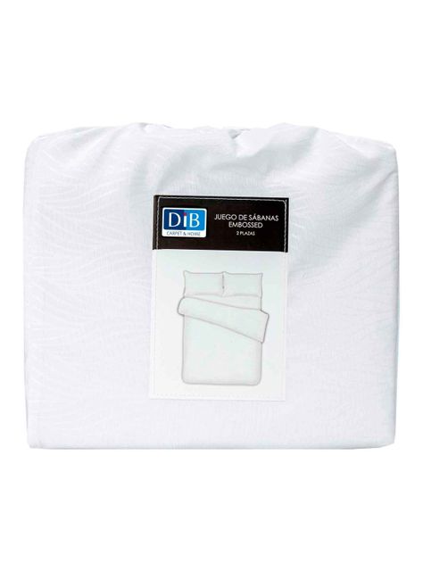 Sabanas Microfibra 2 Plazas Organic Blanco-3