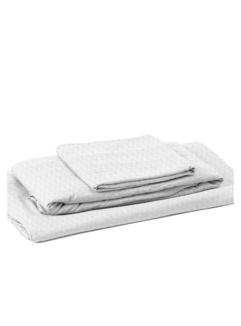 Pack 2 Sabanas Estampadas 1.5P Panal Beige-0