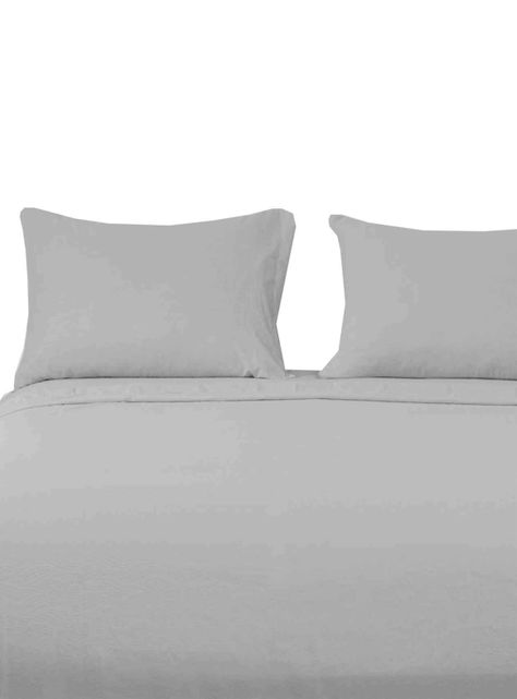 Sabanas Microfibra 2 Plazas Organic Gris Claro-0
