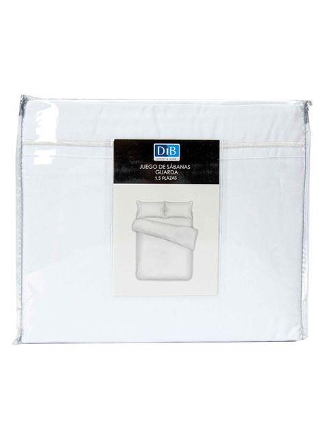 Pack 2 Sabanas Guarda 1.5P Guarda Blanca-3