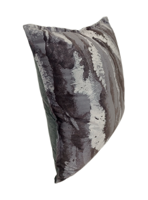 Cojin Estampado Gris 45X45-2
