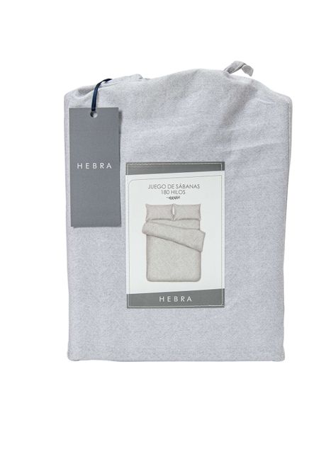 Sabanas 180H King Espiga Gris-3