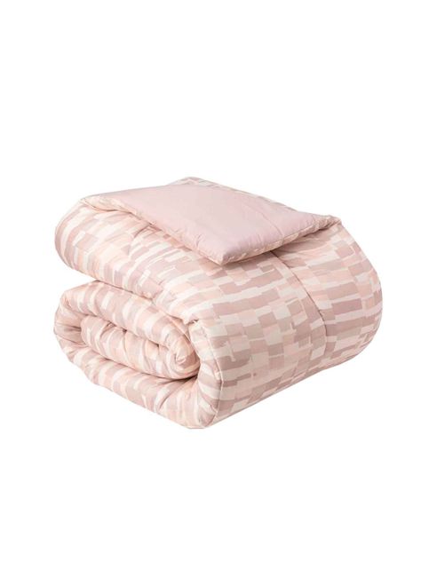Plumon Reversible 1.5 Plaza Ladrillo Beige-2
