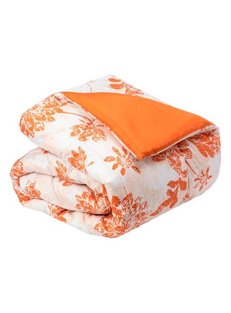 Plumon Reversible 1.5 Plaza Flores Terracota-2