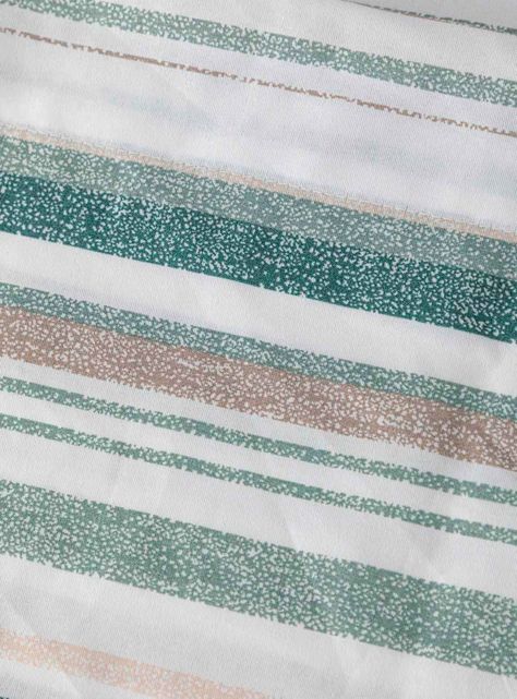 Sabanas Microfibra 1.5 Plaza Lineas Verde-2