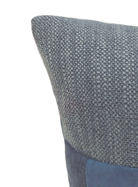 Cojin Patchwork  Azul 45X45-1