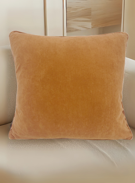 Cojin Terciopelo Terracota 45X45-3