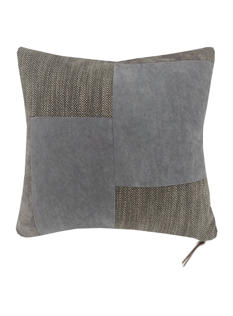 Cojin Patchwork  Gris 45X45-0