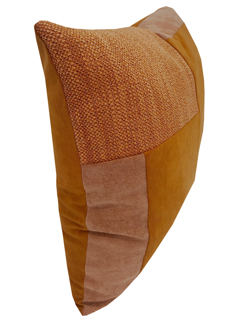 Cojin Patchwork Terracota 45X45-2