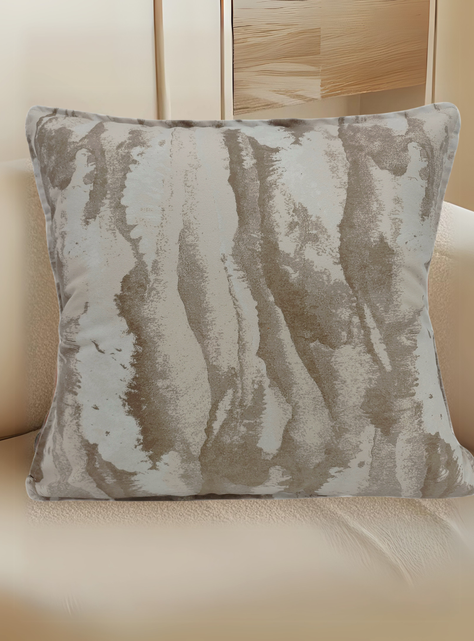 Cojin Estampado Beige 45X45-3