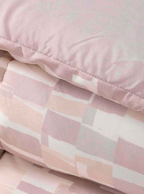 Plumon Reversible 2 Plazas Ladrillo Beige-1