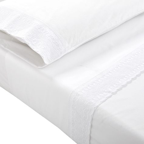 Juego Sabana Broderie Vitoria 1.5P Blanco-2