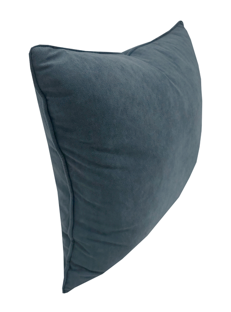 Cojin Terciopelo Azul 45X45-2