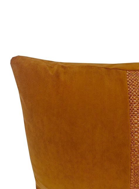 Cojin Patchwork  Rectangular Terracota 30X50-1