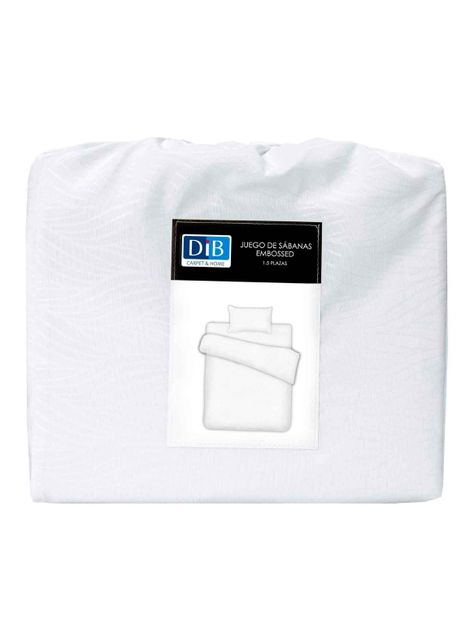 Sabanas Microfibra 1.5 Plaza Organic Blanco-3