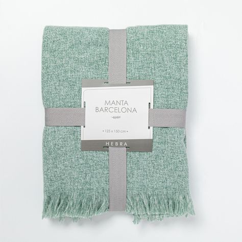 Manta Barcelona 125X150 Menta-1
