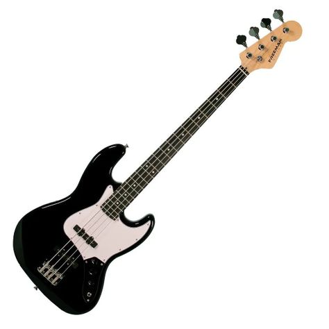 Bajo eléctrico Freeman E81 Jazz Bass - Black-0