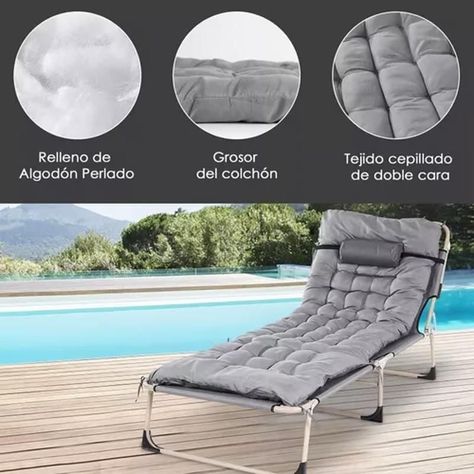 Cama Portátil Plegable Con Colchón-2
