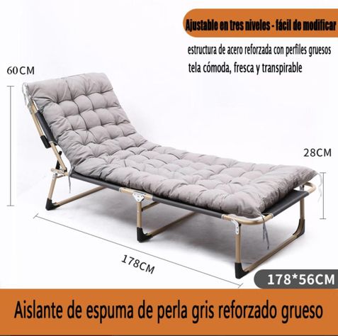 Cama Portátil Plegable Con Colchón-6