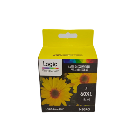 Cartucho Alternativo H-60 Xl Negro 18ml-0