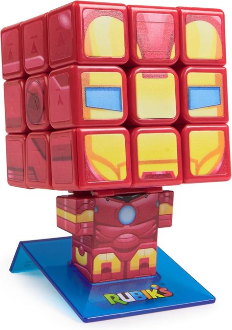 Cubo de Rubiks de Iron Man-4