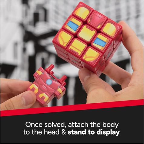 Cubo de Rubiks de Iron Man-6