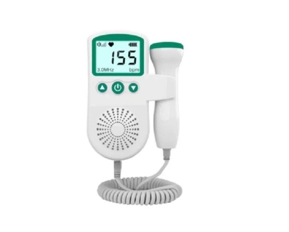 Monitor Doppler Sonar Utrasonico Verde + Gel + Pilas incluido-2