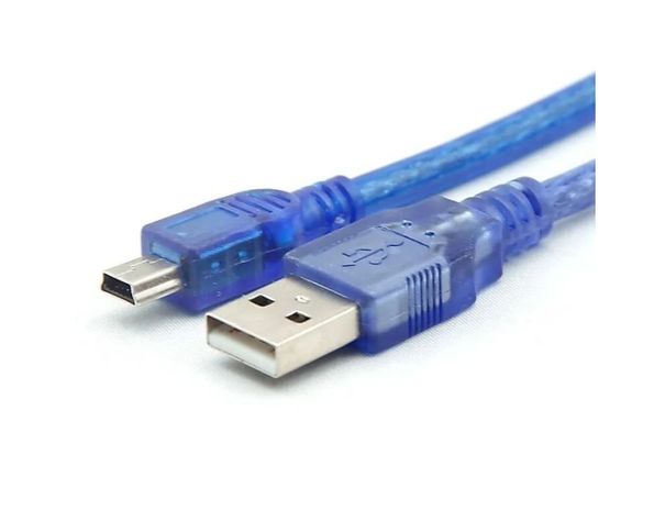 Cable Usb 2.0 Macho A Mini Usb Macho 5 Pines 30 Cms-1