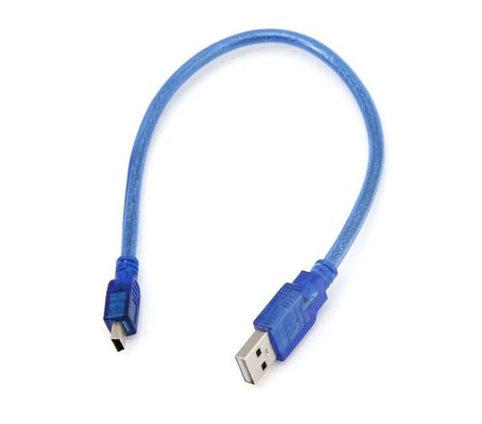 Cable Usb 2.0 Macho A Mini Usb Macho 5 Pines 30 Cms-0