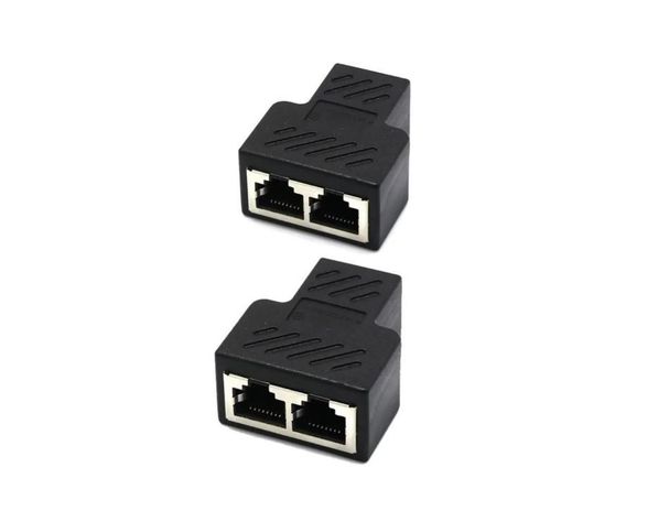 Adapatador RJ45 1 A 2 Para Dos PC -2