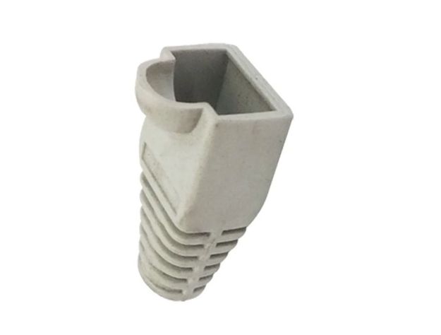 Funda para Conetor  Rj45, 30 Unidades Gris-0