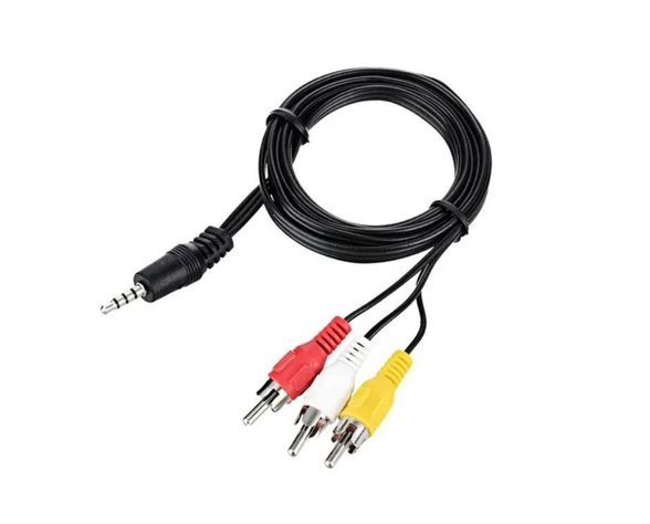Cable Plus 3.5 A 3rca 1.2m-0