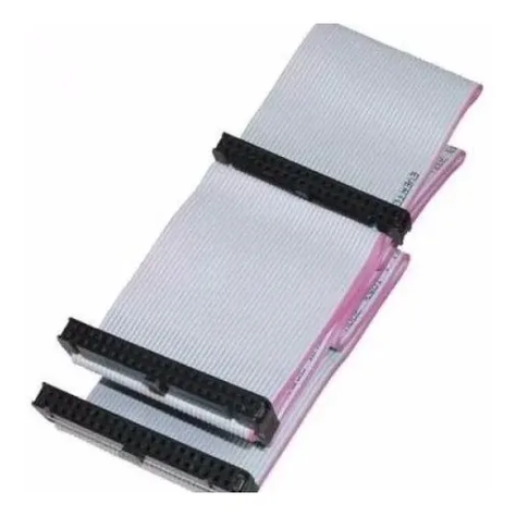 Cable IDE de datos con 4 conectores.-0