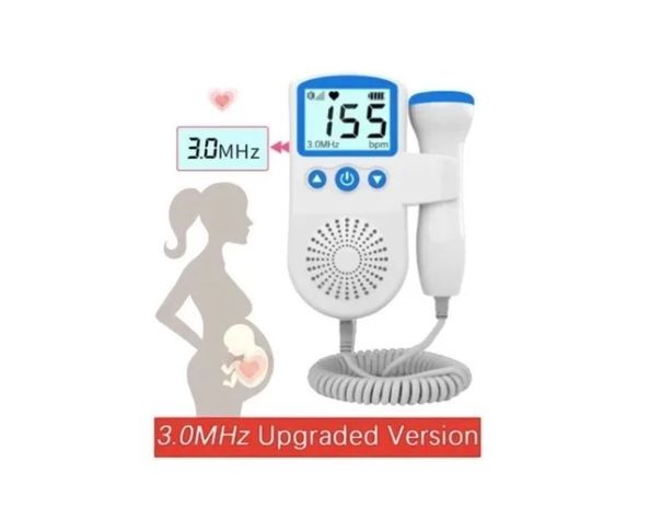 Monitor Doppler Sonar Utrasonico Azul + 2 Gel + Pilas incluido-2