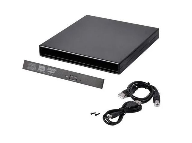 Case Cofre Para Cd Rom 2.5 Sata 12.7mm Con Tapa-0