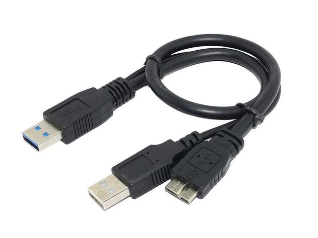 Cable Usb 3.0-m A Note 3 Doble Usb 1m-1