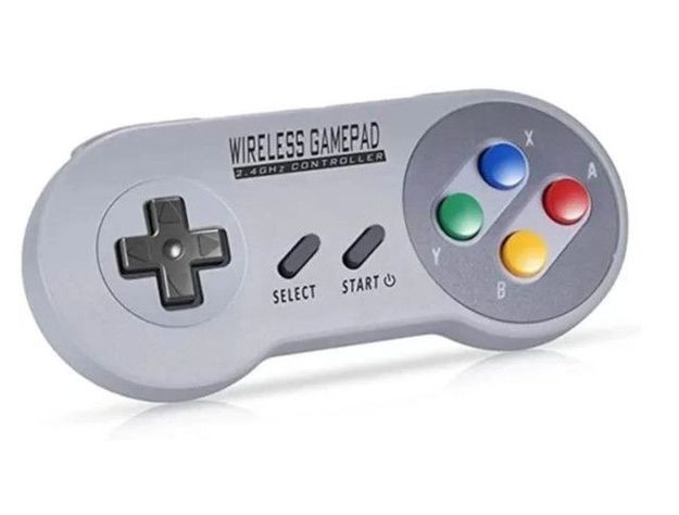 Control Inalámbrico Snes 2.4g  SNES + USB -0