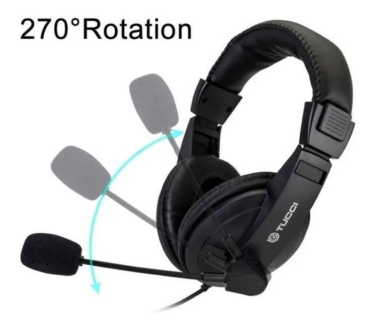 Audífono Gamer Con Microfono TC-L750MV Negro-1