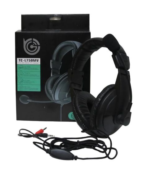 Audífono Gamer Con Microfono TC-L750MV Negro-0