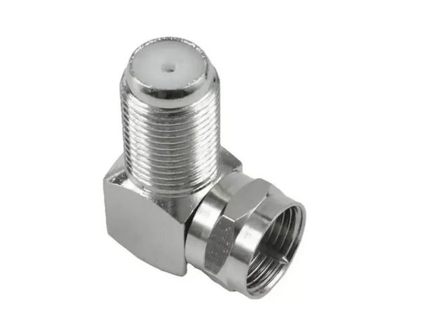 Adaptador M/H F Para TV RG6 75-5 Pack de 2 Unidades-0