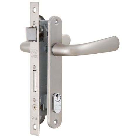 Cerradura POLI Puerta Abatir Cromado-1