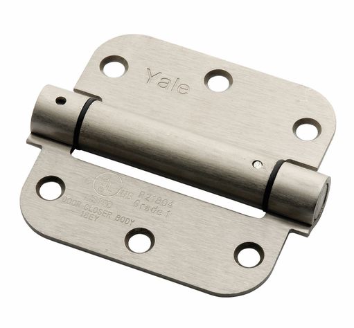Bisagra con Resorte Yale 3.5mm x 3.5mm Níquel Satín-0