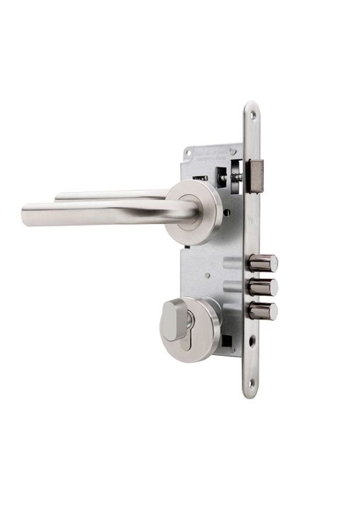 Cerradura Embutida Firenze Yale B60 Of/Dormitorio llave/perilla-0