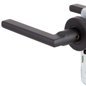 Cerradura Embutida Milano B40 Dormitorio Negro-5